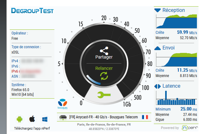 Avec agrégation 4G