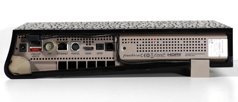 arriere de la freebox