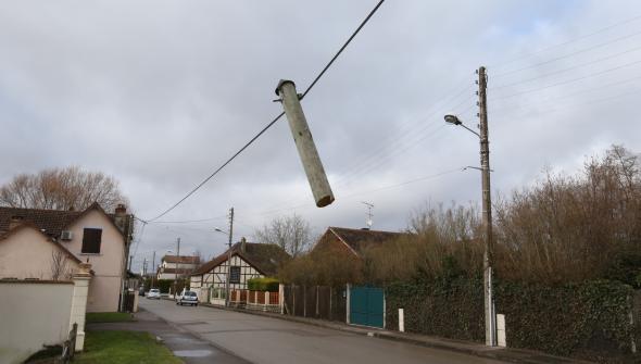 photo du poteau