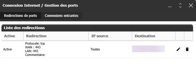gestion des ports