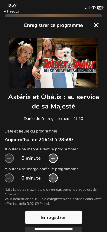 J’arrive ici