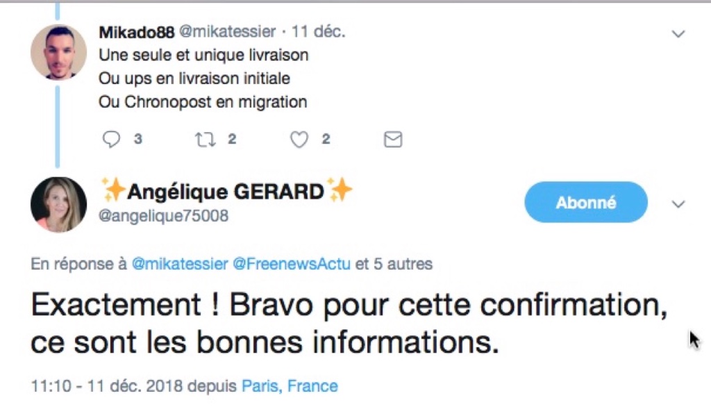 Voici la preuve