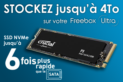 Crucial P3 1To M.2 PCIe Gen3 NVMe SSD interne